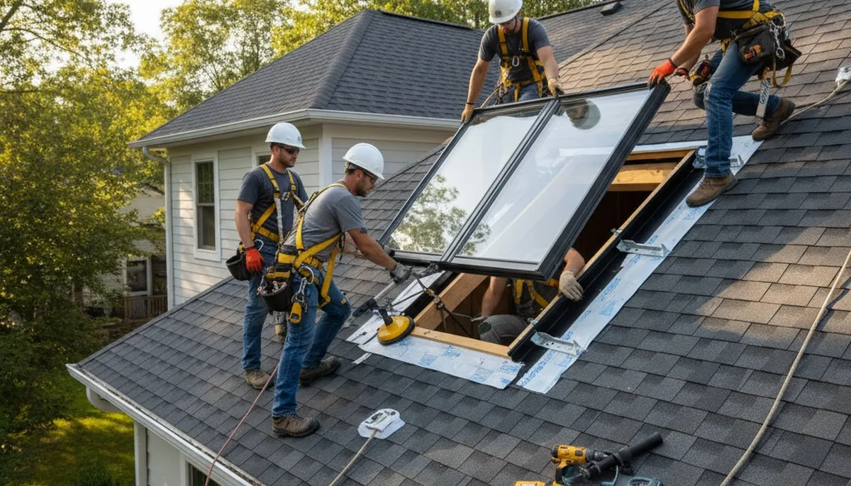 Professional skylight installation in Philadelphia, PA by FX Remodeling & Exteriors